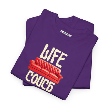 LIFE COUCH Unisex Heavy Cotton Tee