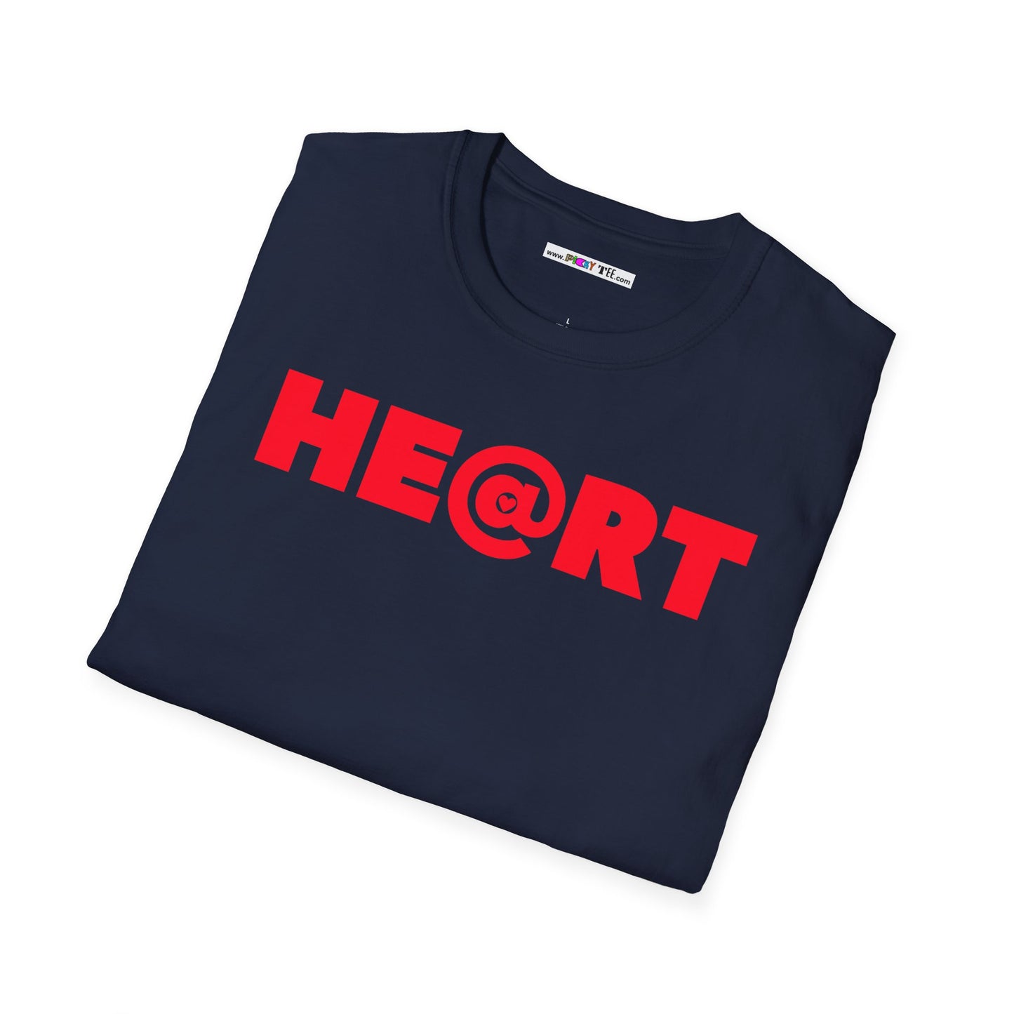 AT HEART Unisex Softstyle 100% Cotton T-Shirt