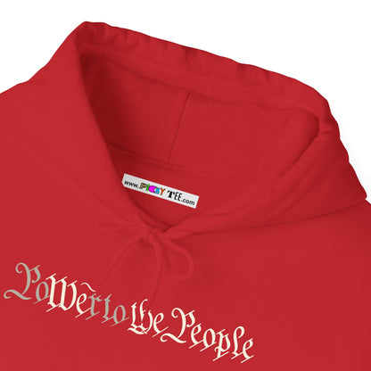 poWEr to THE PEOPLE Unisex Heavy Blend™ Hooded Sweatshirt