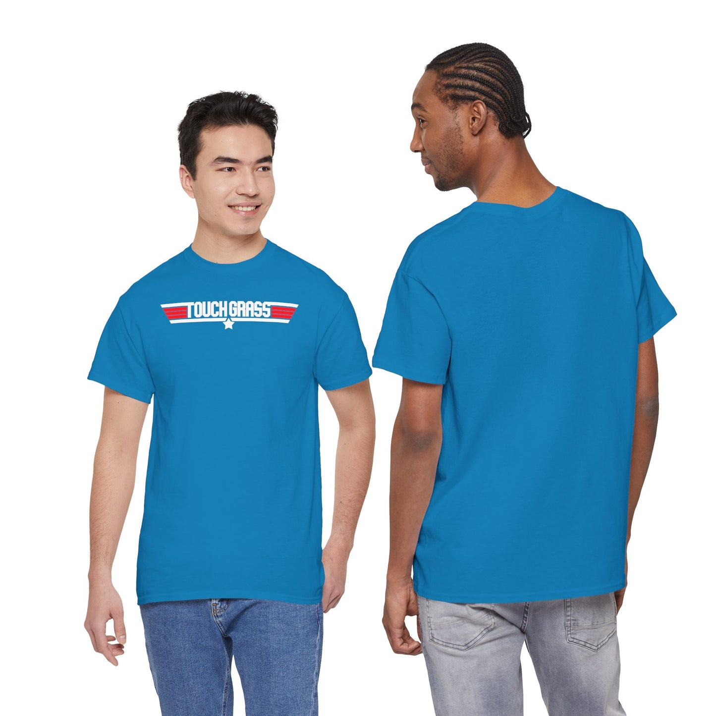 TOUCH GRASS Unisex Heavy Cotton Tee