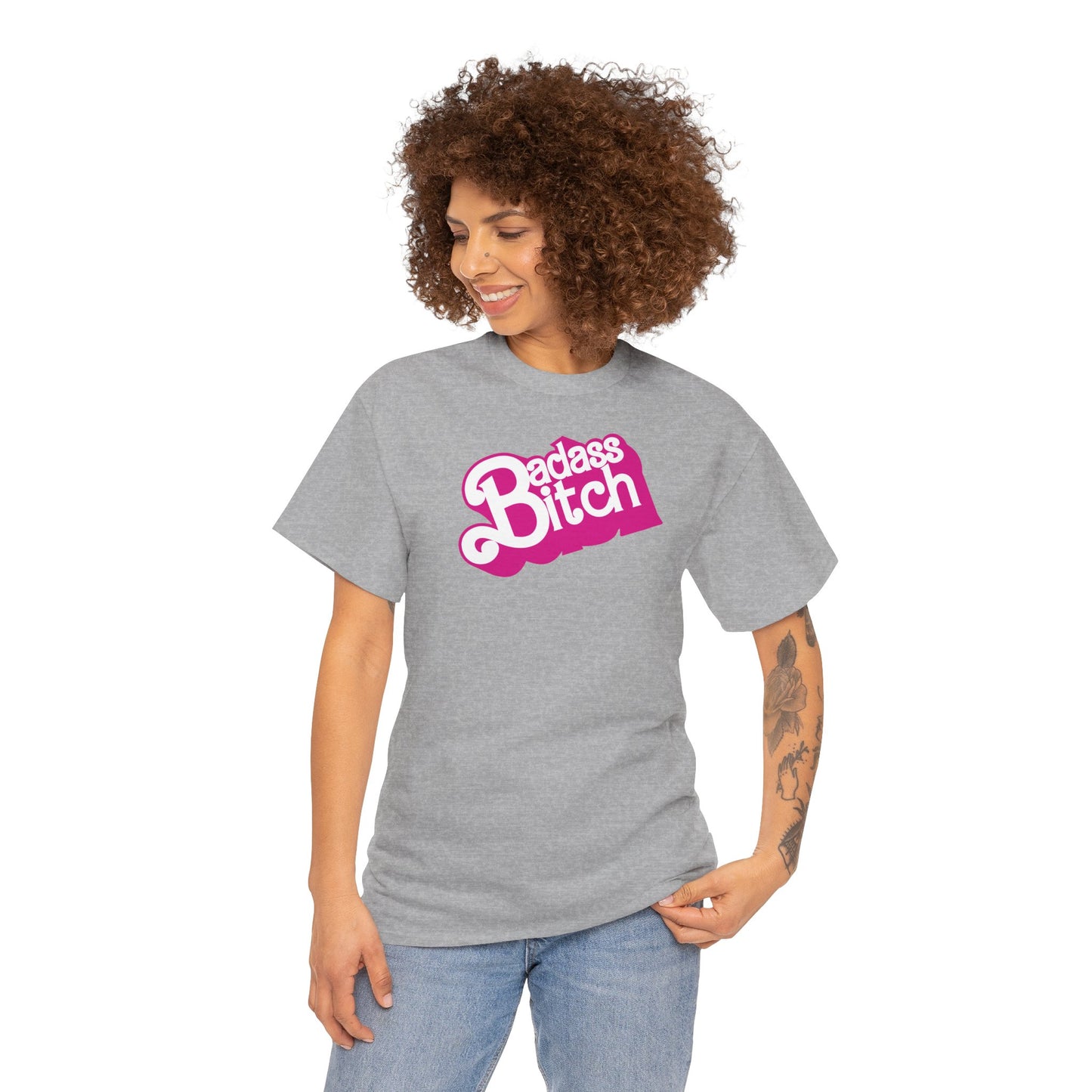 Badass Bitch Unisex Heavy Cotton Tee