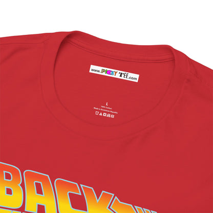 BACK THE FLUX UP Unisex Heavy Cotton Tee