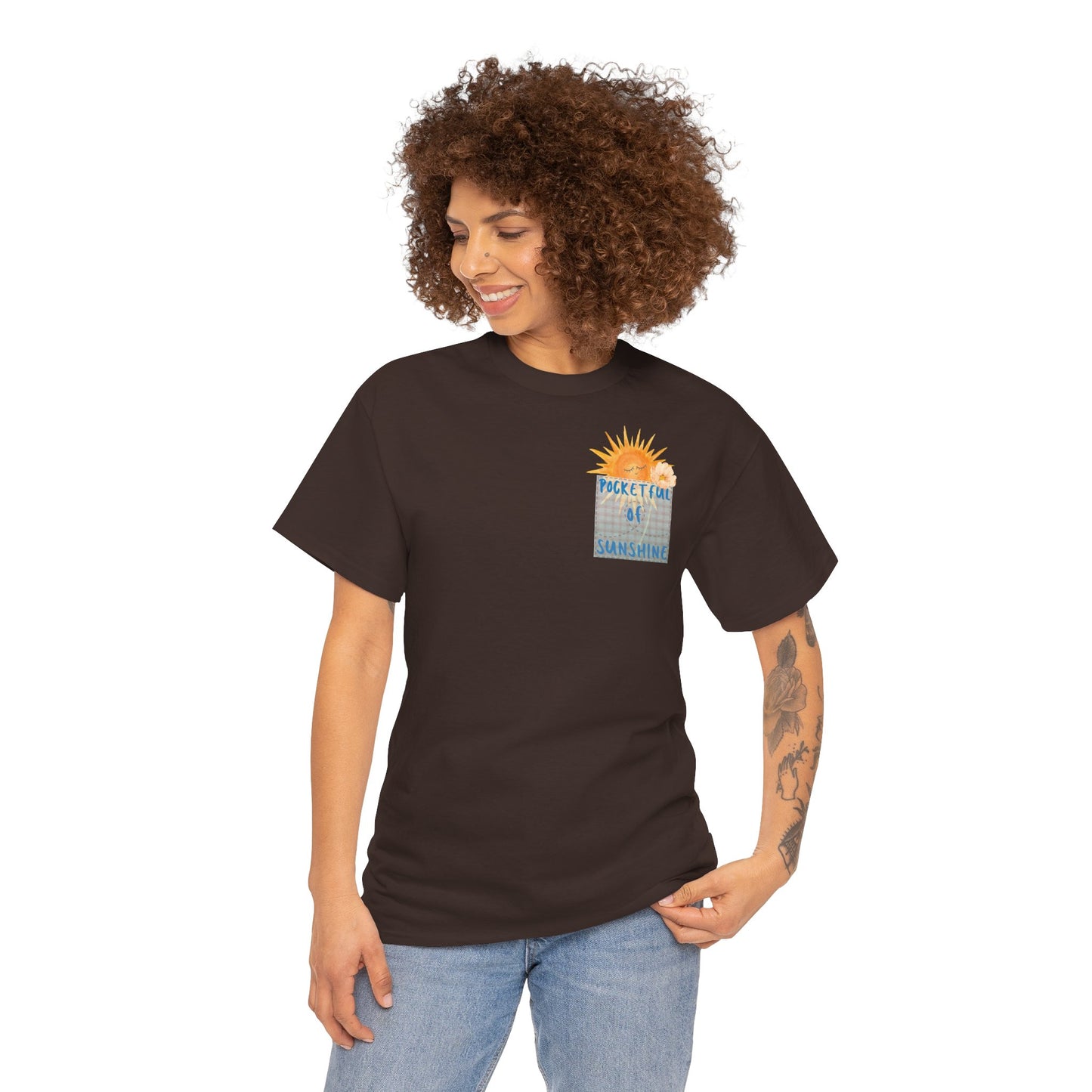 POCKETFUL OF SUNSHINE Unisex Heavy Cotton Tee