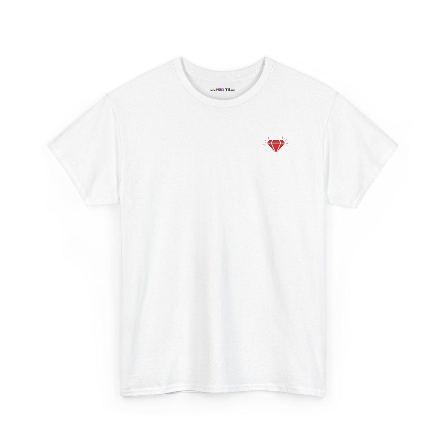 KEEP CRAZY AND SHINE ON Unisex Heavy Cotton Tee