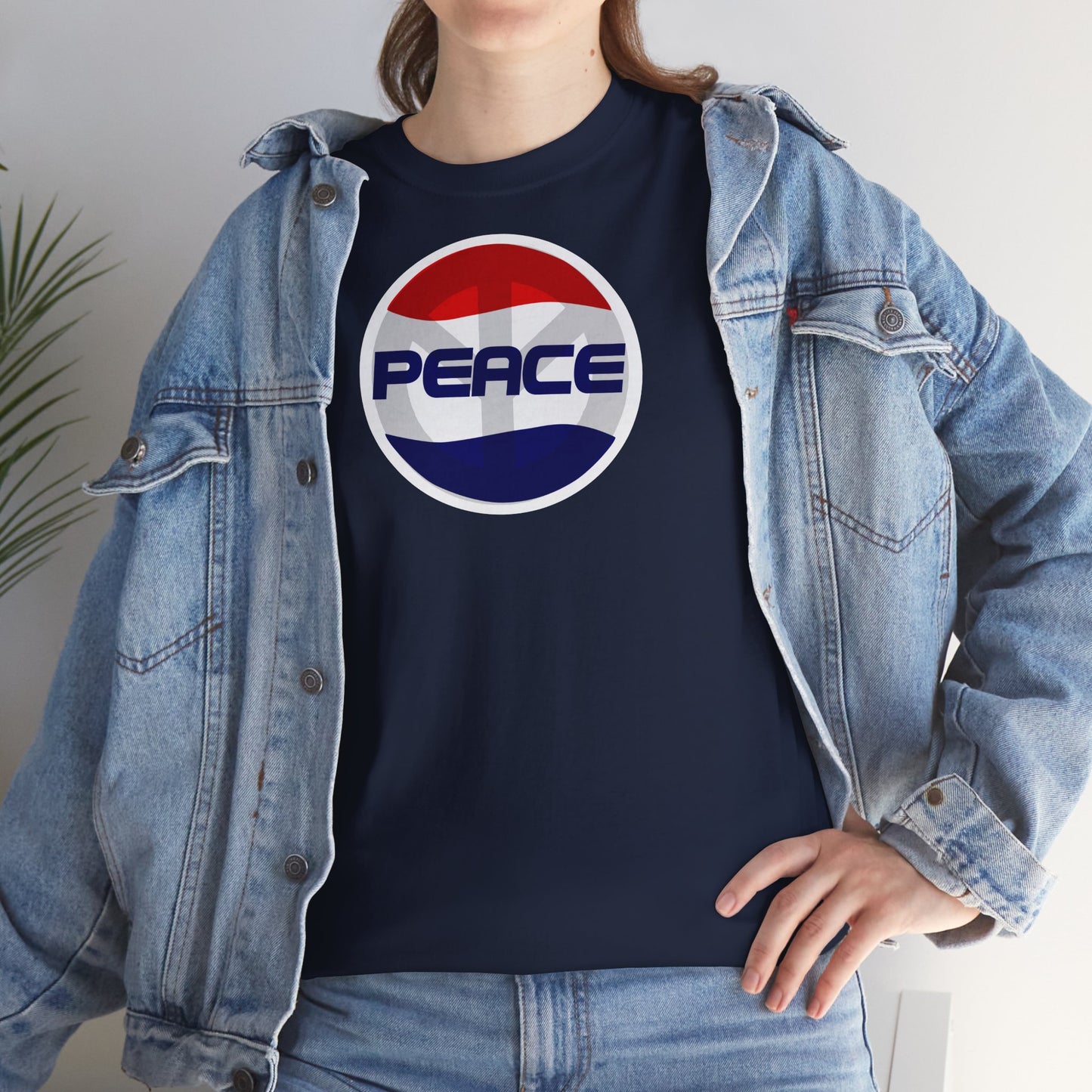 PEACE Unisex Heavy Cotton Tee