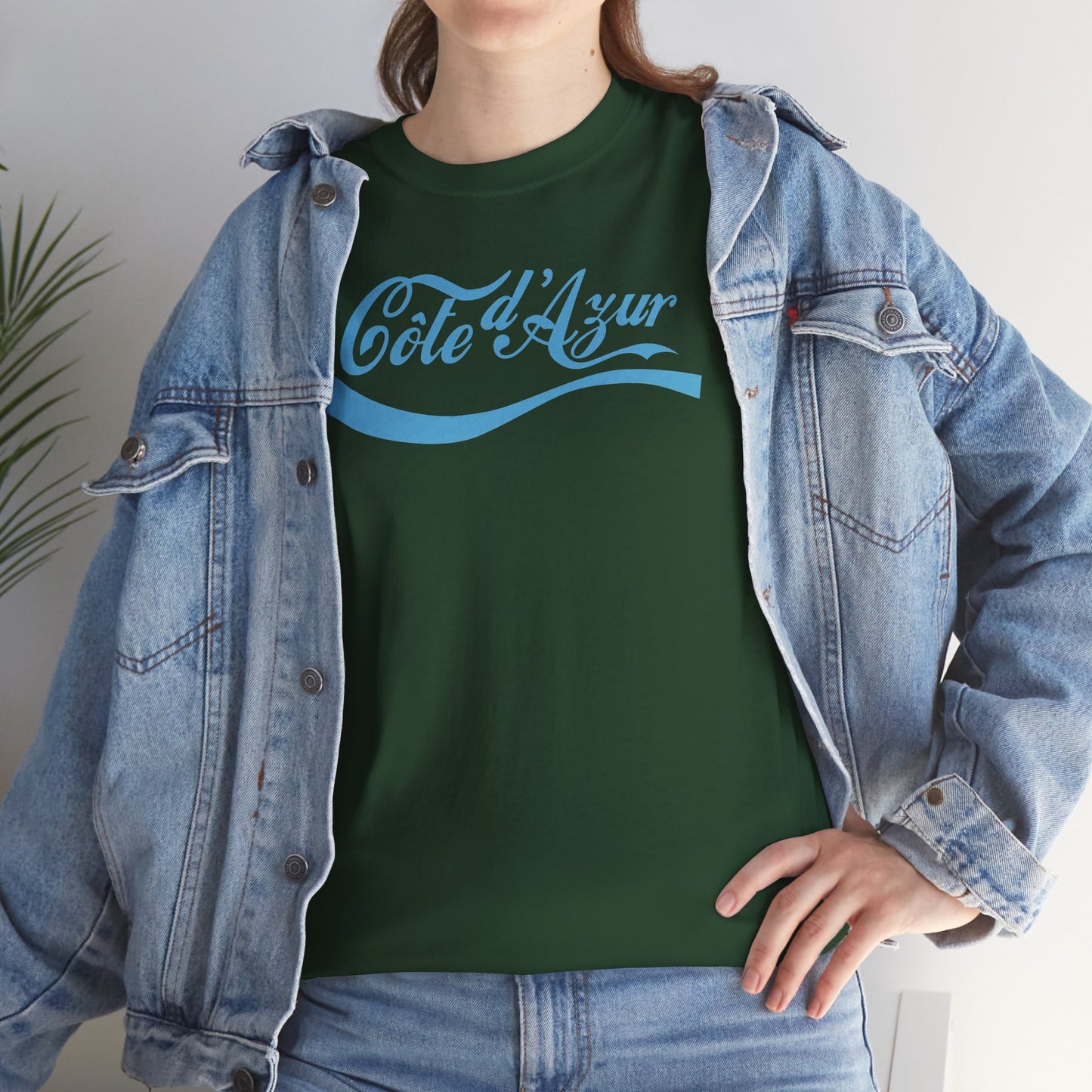 Côte d'Azur Unisex Heavy Cotton Tee