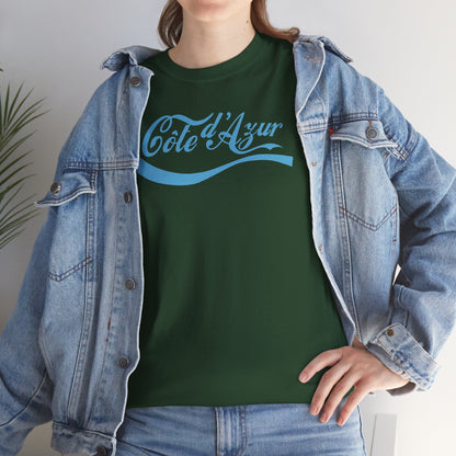 Côte d'Azur Unisex Heavy Cotton Tee