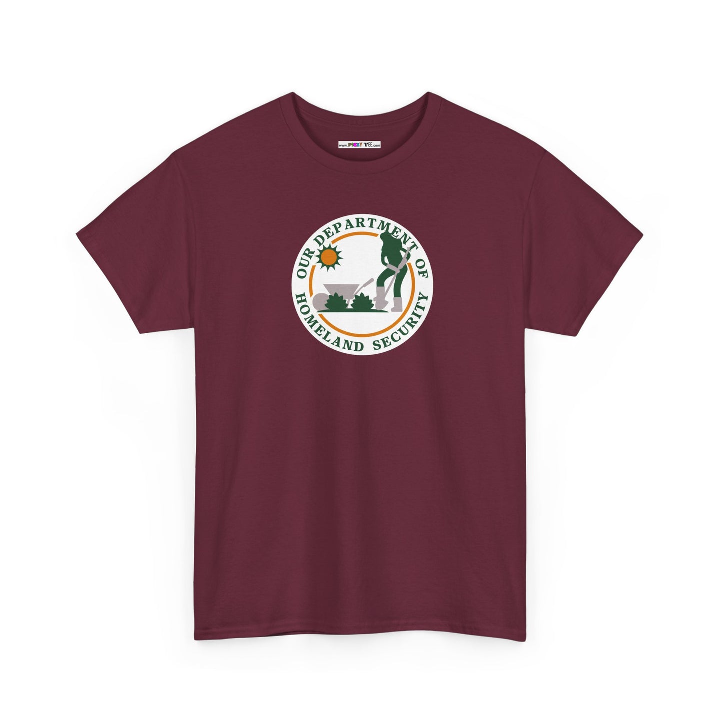 HOMELAND SECURITY (OUR DEPARTMENT OF) Unisex Heavy Cotton Tee