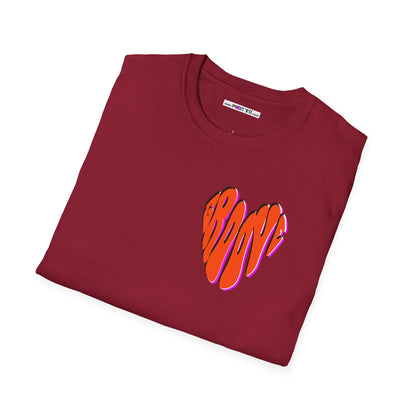 GROOVE is in THE HEART Unisex Softstyle 100% Cotton T-Shirt