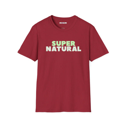 SUPER NATURAL Unisex Softstyle 100% Cotton T-Shirt