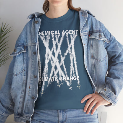 CHEMICAL AGENT/CLIMATE CHANGE Unisex Heavy Cotton Tee