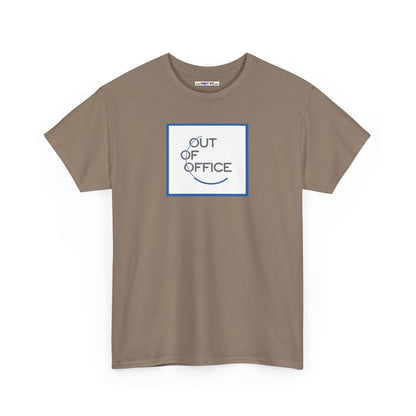 OUT OF OFFICE Unisex Heavy Cotton Tee