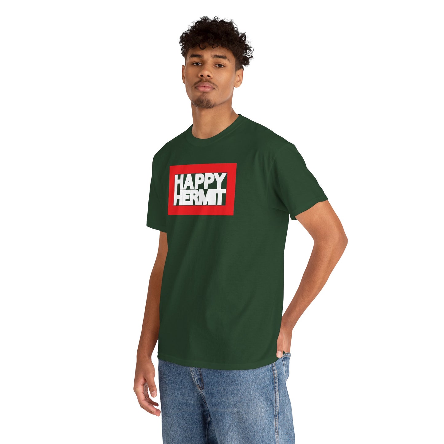HAPPY HERMIT Unisex Heavy Cotton Tee