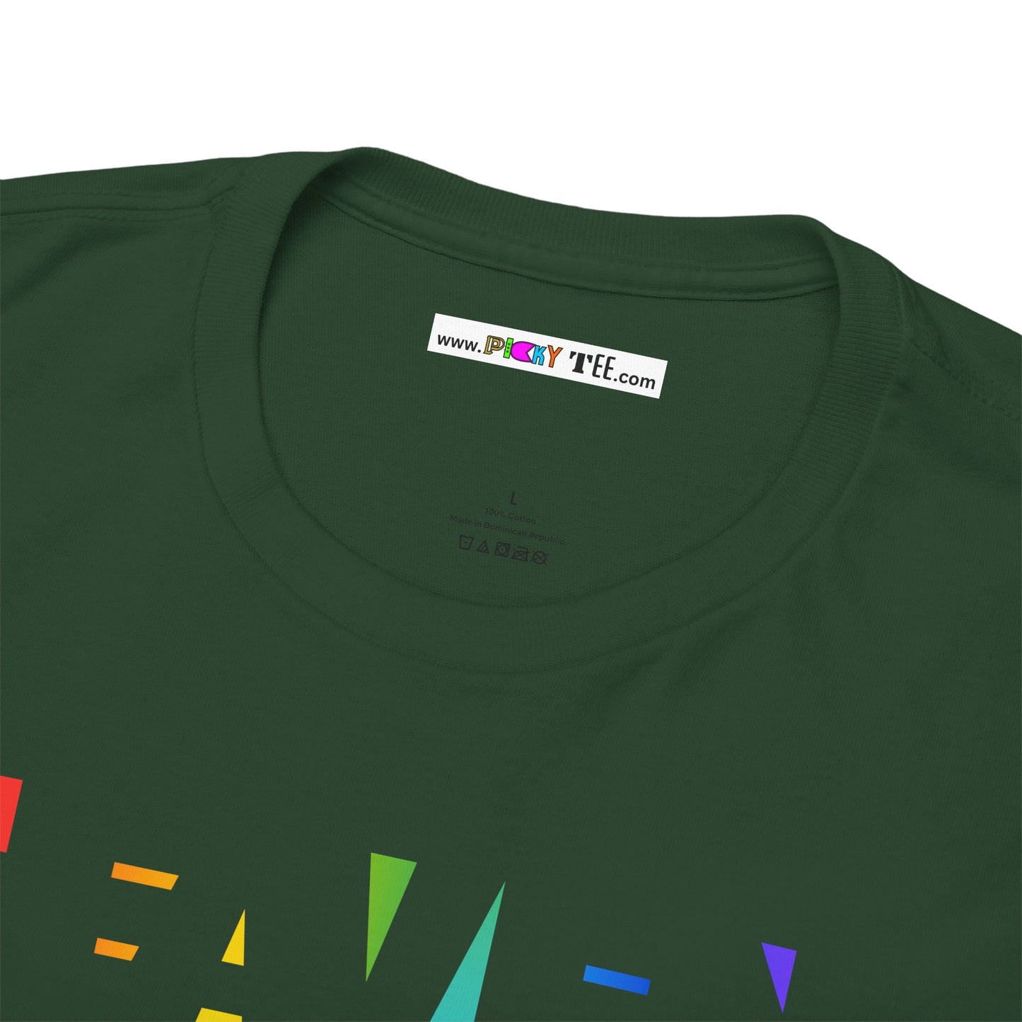 HEAVEN ON EARTH Unisex Heavy Cotton Tee — here now.