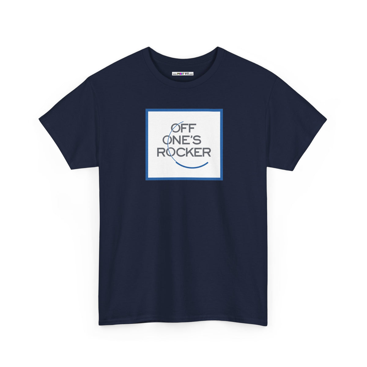 OFF ONE'S ROCKER Unisex Heavy Cotton Tee