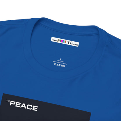 the PEACE ghost in the war-machine Unisex Heavy Cotton Tee