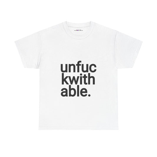 unfuc kwith able. Unisex Heavy Cotton Tee