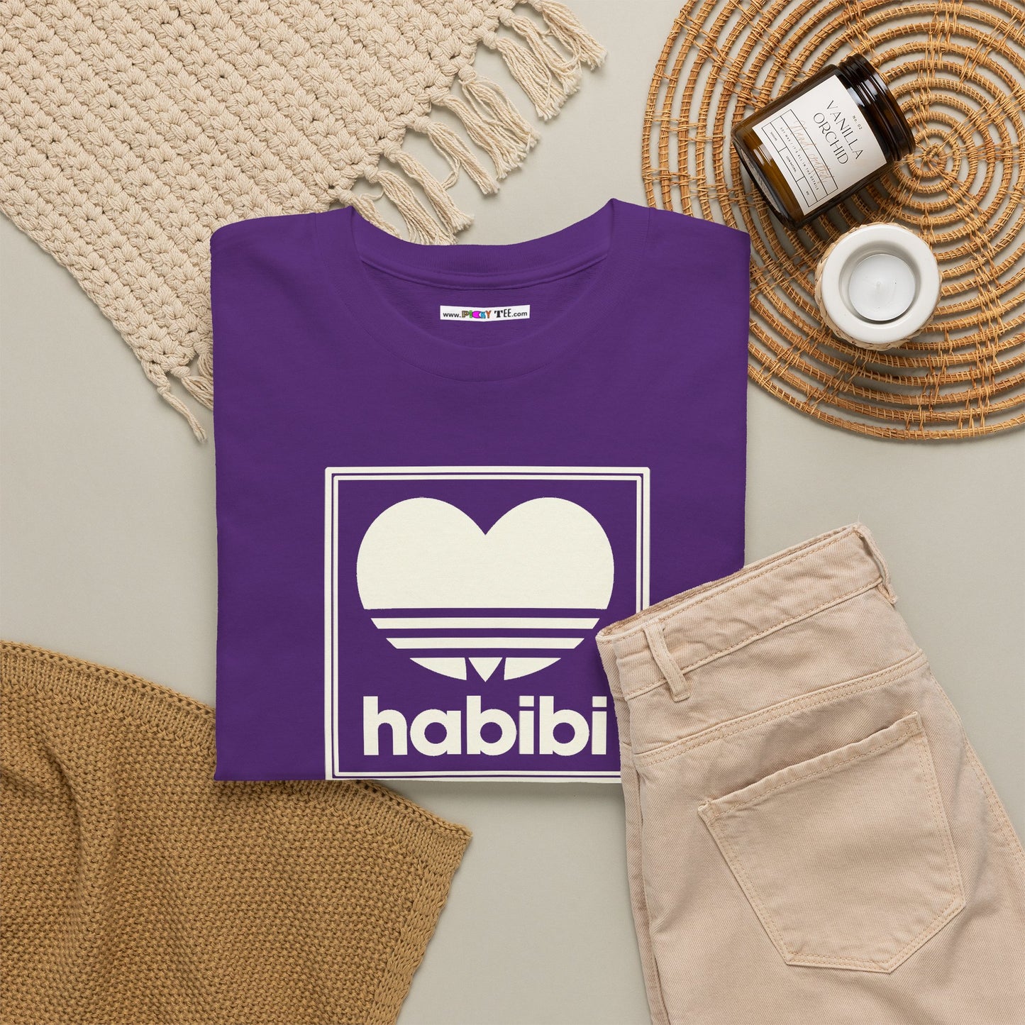 habibi Unisex Softstyle 100% Cotton T-Shirt
