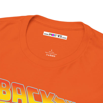 BACK THE FLUX UP Unisex Heavy Cotton Tee