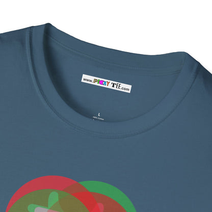 JUST THE RIGHT AMOUNT OF WHELMED Unisex Softstyle 100% Cotton T-Shirt