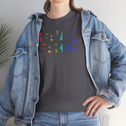 HEAVEN ON EARTH Unisex Heavy Cotton Tee — here now.