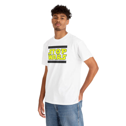STOP WARS Unisex Heavy Cotton Tee
