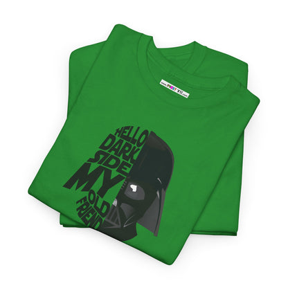 HELLO DARKSIDE MY OLD FRIEND Unisex Heavy Cotton Tee