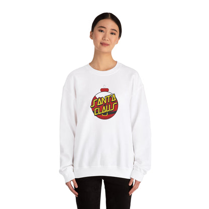 SANTA CLAUS SLEIGHRIDES Unisex Heavy Blend™ Crewneck Sweatshirt