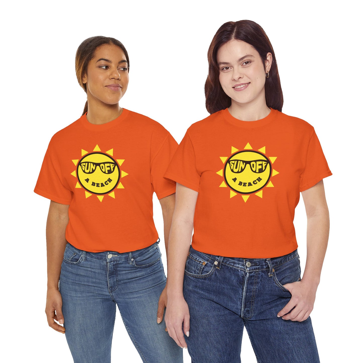 SUN OFF A BEACH Unisex Heavy Cotton Tee