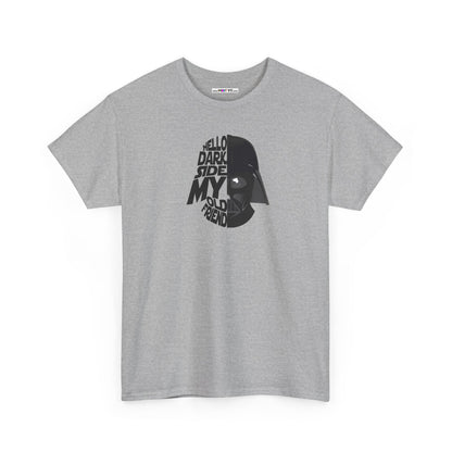 HELLO DARKSIDE MY OLD FRIEND Unisex Heavy Cotton Tee