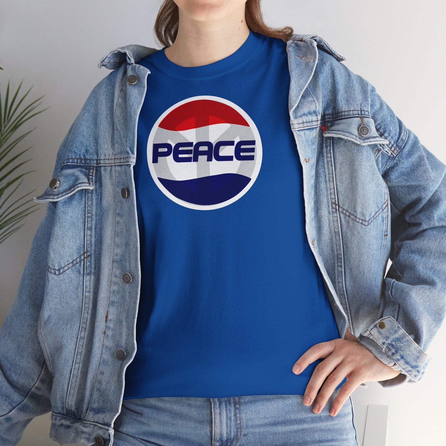 PEACE Unisex Heavy Cotton Tee