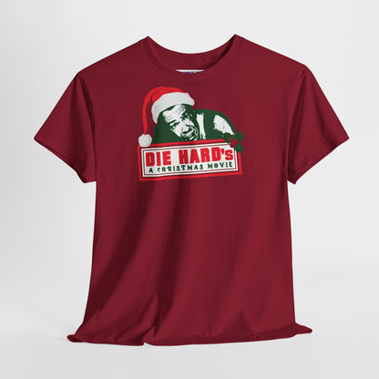 DIE HARD'S A CHRISTMAS MOVIE  Unisex Heavy Cotton Tee