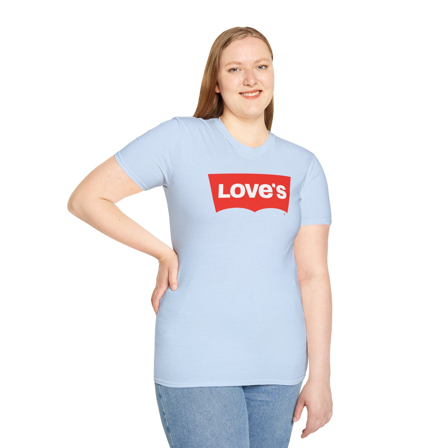 LOVE'S Unisex Softstyle 100% Cotton T-Shirt