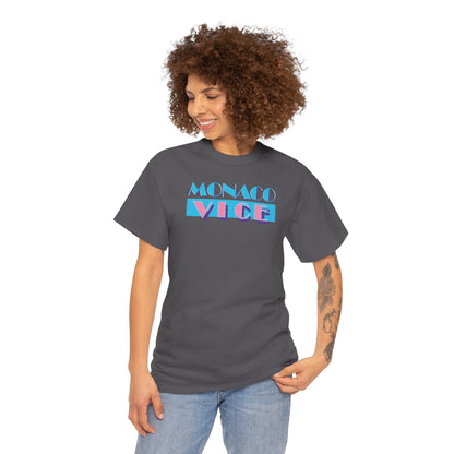 MONACO VICE Unisex Heavy Cotton Tee