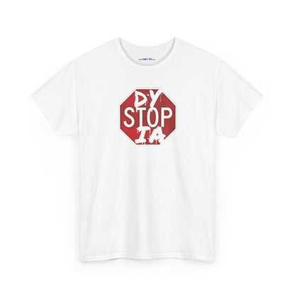 STOP DYSTOPIA Unisex Heavy Cotton Tee