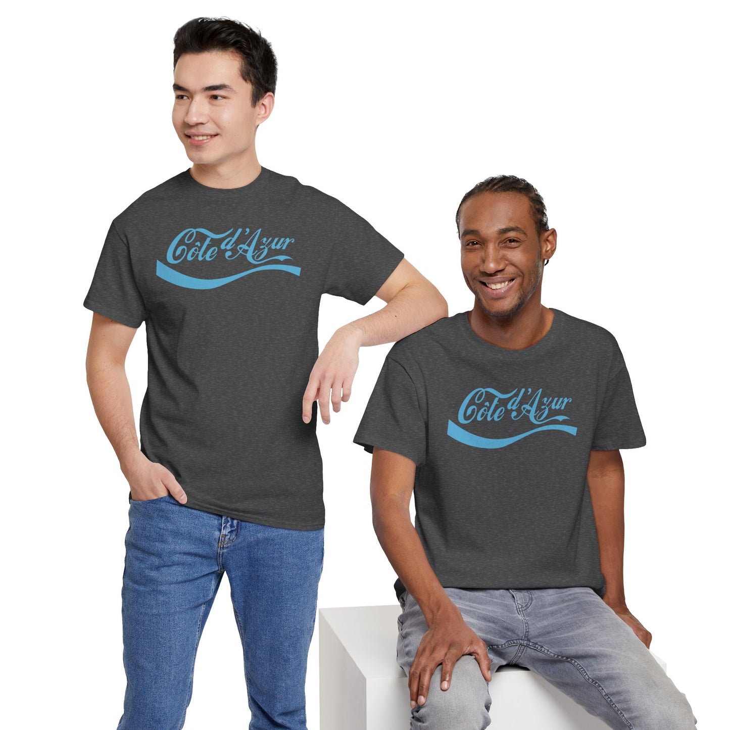 Côte d'Azur Unisex Heavy Cotton Tee