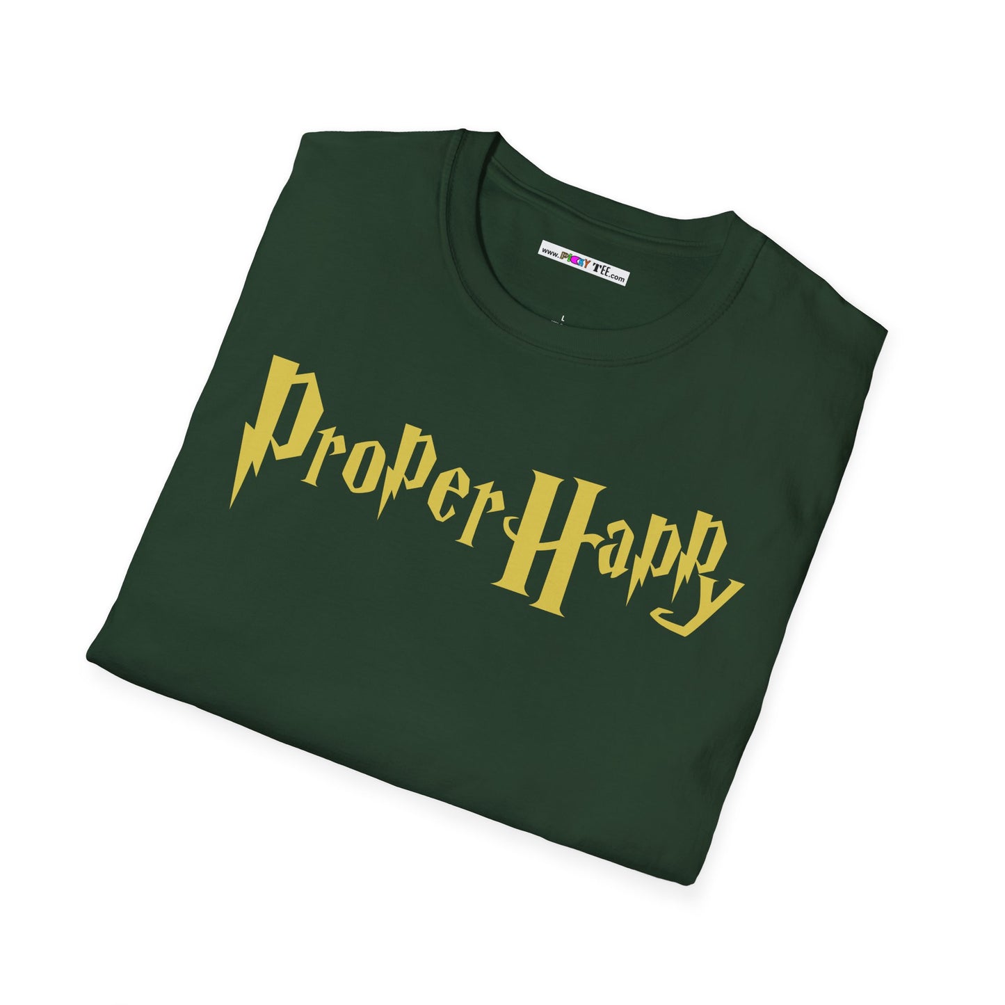 Proper Happy Unisex Softstyle 100% Cotton T-Shirt