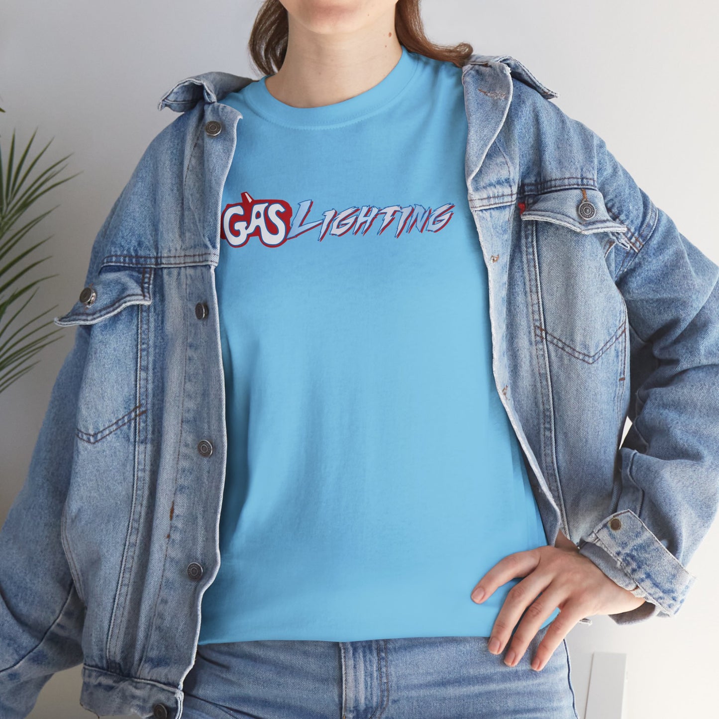 GAS LIGHTING Unisex Heavy Cotton Tee