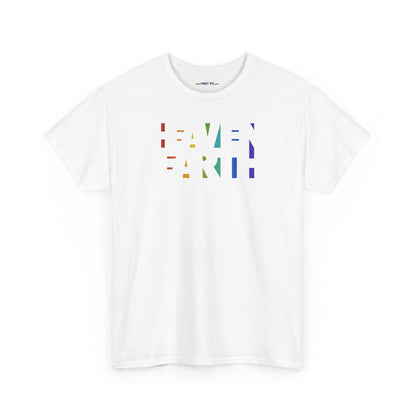 HEAVEN ON EARTH Unisex Heavy Cotton Tee — here now.