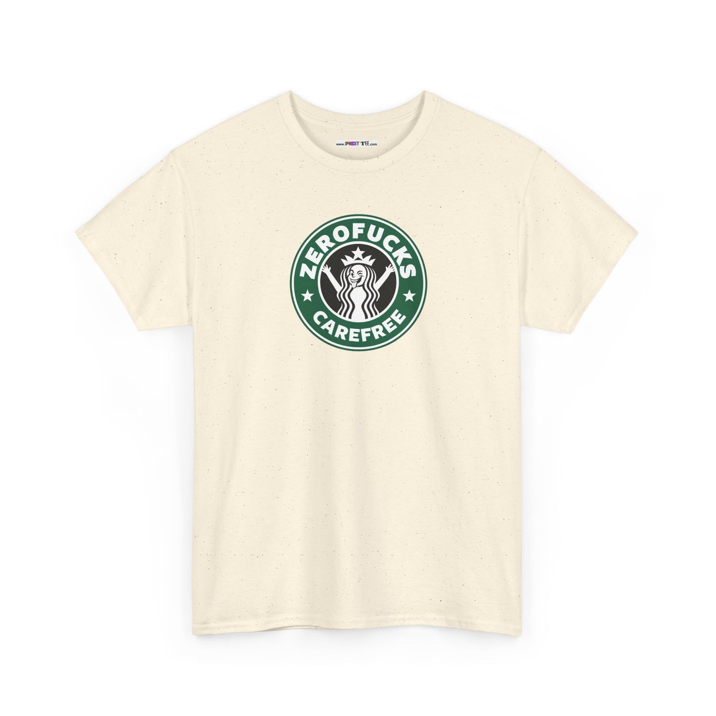 ZEROFUCKS CAREFREE Unisex Heavy Cotton Tee