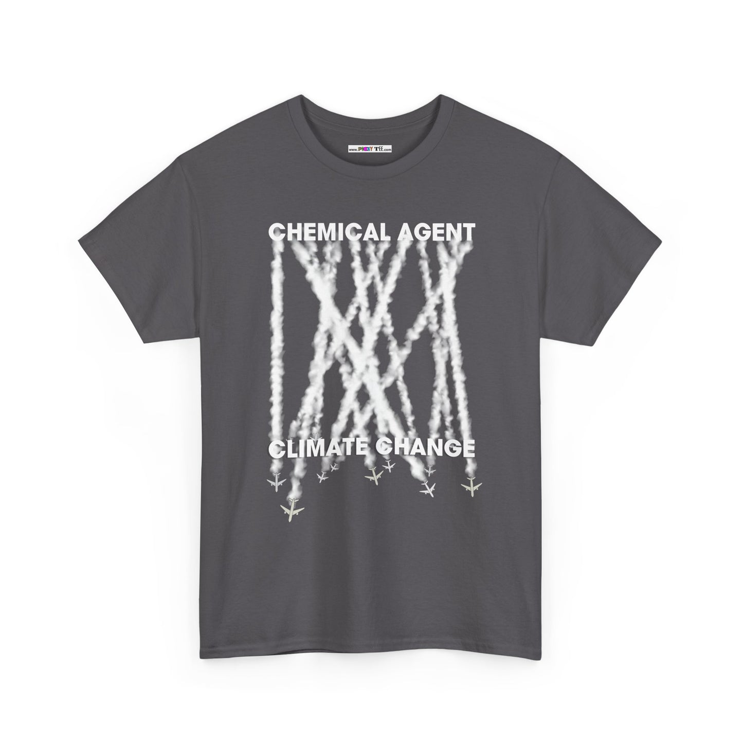 CHEMICAL AGENT/CLIMATE CHANGE Unisex Heavy Cotton Tee