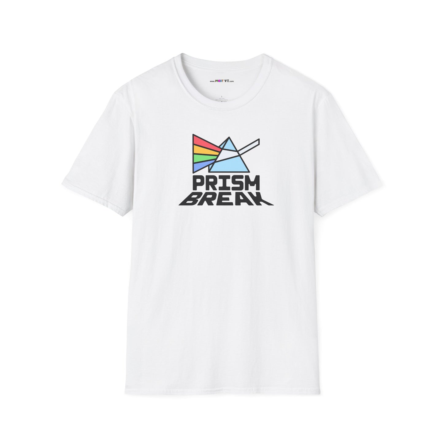 PRISM BREAK Unisex Softstyle 100% Cotton T-Shirt