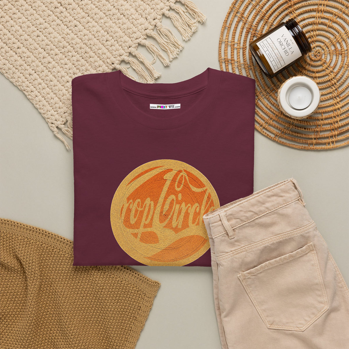 CropCircle Unisex Heavy Cotton Tee