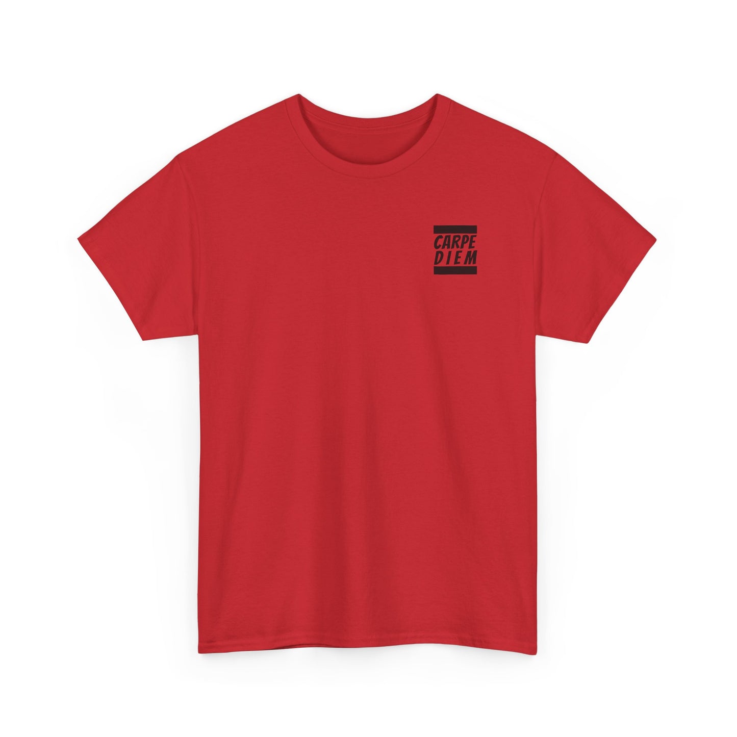 CARPE DIEM "I SEIZE DAY, PEOPLE" Unisex Heavy Cotton Tee