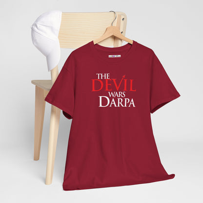 THE DEVIL WARS DARPA Unisex Heavy Cotton Tee