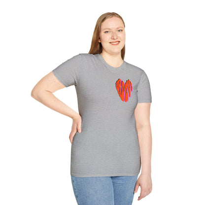 GROOVE is in THE HEART Unisex Softstyle 100% Cotton T-Shirt