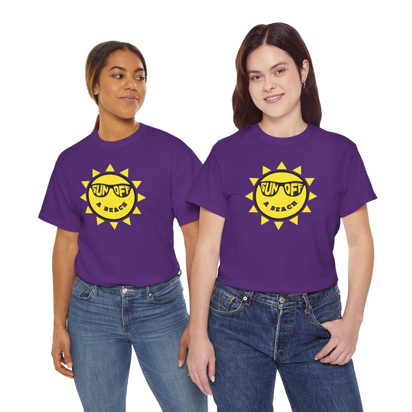 SUN OFF A BEACH Unisex Heavy Cotton Tee