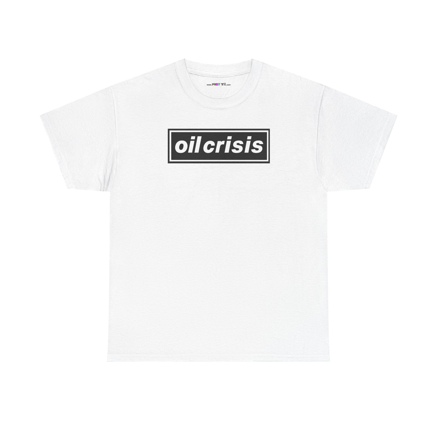oil crisis/Foil THE crisis Unisex Heavy Cotton Tee