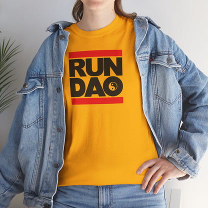 RUN DAO Unisex Heavy Cotton Tee