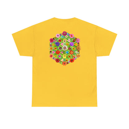 Flowers of Life Unisex Heavy Cotton Tee